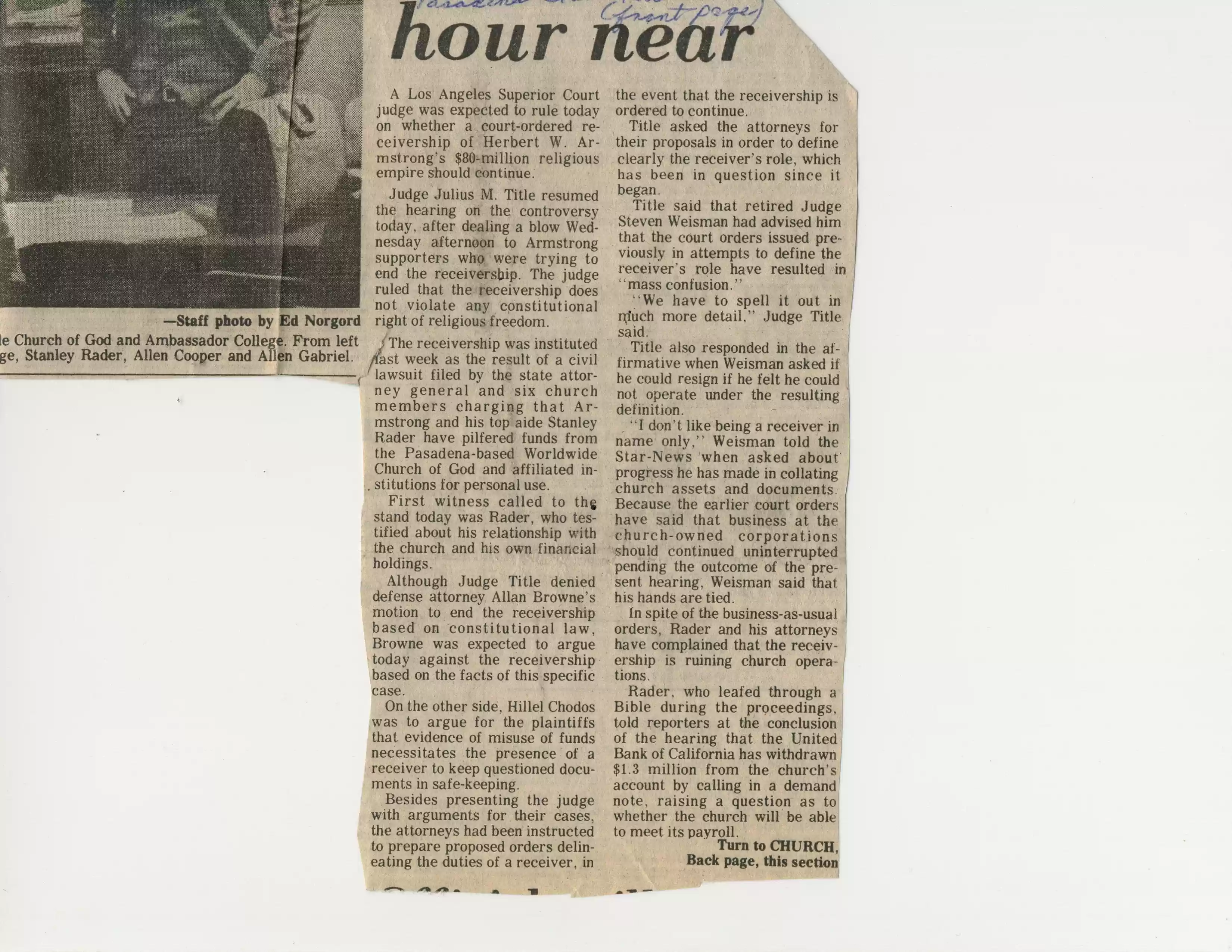 3. Pasadena Star News 1-11-79